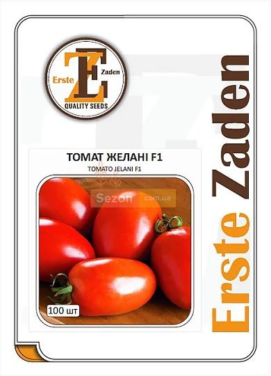 Желани F1 томат 100 семян для переработки кустовой среднеспелый, Erste Zaden