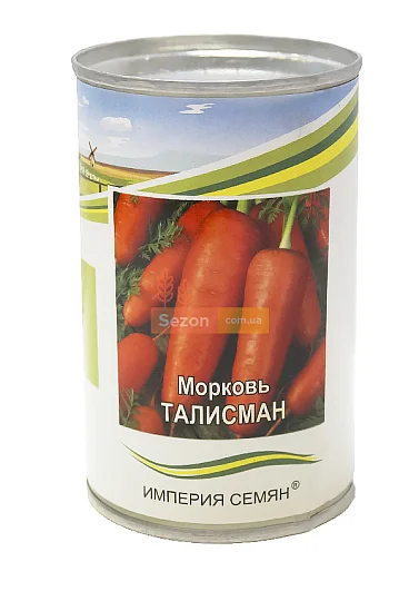 Морковь Талисман 100 г среднепоздняя шантане, Империя Семян