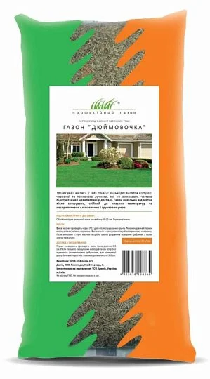 Трава газонная Дюймовочка 20 кг, DLF Trifolium