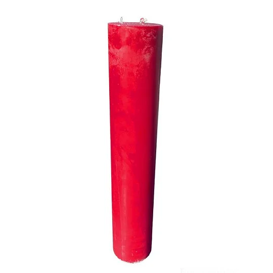 Свеча декоративная 4,3 кг диамитр 10,5 см высота 56 см красная