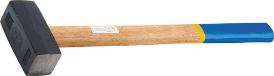 Кувалда 3000 г кованая головка деревянная рукоятка (10929), Сибртех - Фото 2