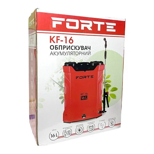 Опрыскиватель Forte KF-16 аккумуляторный 16 л - Фото 2