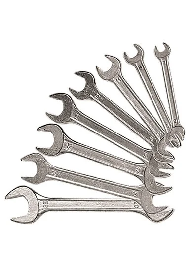 Набор ключей 12 шт рожковых 6-32 мм хромированные (152945), Sparta