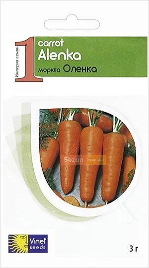 Морковь Аленка 3 г ранняя, Vinel' Seeds