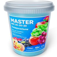 Удобрение Мастер 1 кг 20-20-20 в банке,  Organic planet