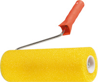 Валик поролоновый Структурный с ручкой гладкий (802209), Matrix