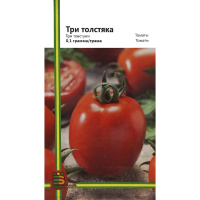Томат Три толстяка 0,1 г крупноплодный высокорослый среднеспелый, Империя Семян