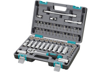 Набір інструментів 60 предметів 1/2" пластиковий кейс (14103), STELS