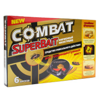 Ловушка от тараканов и муравьев 6 шт, Combat SuperBait