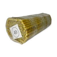 Свічка церковна №40 вага 2 кг 200 шт 25 см