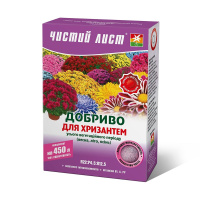 Удобрение Чистый лист 300 г для хризантем, Kvitofor