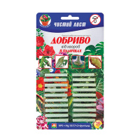 Удобрение Чистый лист в палочках 20 штук от болезней, Kvitofor