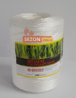 Шпагат полипропиленовый 500 м белый 1000 м/кг