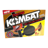 Ловушка от тараканов и муравьев 6 шт, Комбат
