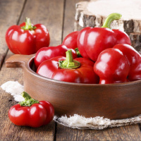 Топаз F1 перець круглий червоний, 8 шт Wing Seed