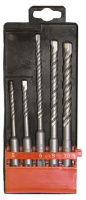 Набір бурів по бетону 5 шт у пластмасовій коробці (710959), Matrix