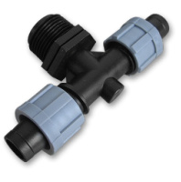 Трійник стрічка-стрічка-різьблення