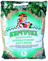 Ґрунт суміш для декоративно-листяних рослин 5 л, Квіточка