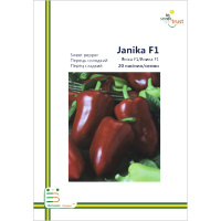 Перець Яніка F1 солодкий червоний ранній 20 насінин європакет, Імперія Насіння