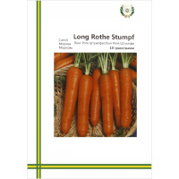 Морква Лонг Роте Штумпфе шантан середньопізній 10 г європакет, Імперія Насіння