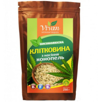 Клетчатка из семян конопли 250 г, Vivan