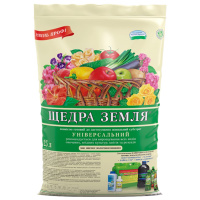 Торф'яний субстрат Щедра земля 25 л