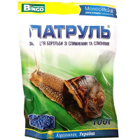 Патруль 100 г от слизней и улиток, АгроХимпак