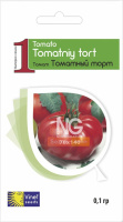 Томат Томатный торт 0,1 г крупноплодный высокорослый, Vinel' Seeds