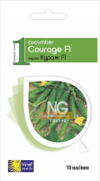 Огурец Кураж F1 самоопыляемый ранний 10 семян, Vinel' Seeds