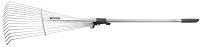 Грабли 15-зубые веерные 1600 мм алюминиевая раздвижная рукоятка (617568), Palisad