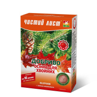 Удобрение Чистый лист 300 г осеннее для хвойников, Kvitofor