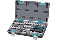 Набір інструментів 29 предметів 1/4" пластиковий кейс (14100), STELS