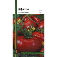 Томат Бифштекс 0,1 г крупноплодный высокорослый ультраранний, Империя Семян