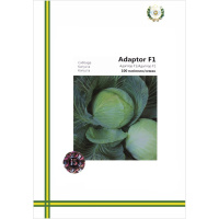Капуста Адаптор F1 б/к среднепоздняя 100 семян европакет, Империя Семян