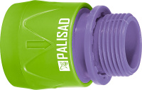 З'єднувач із зовнішнім різьбленням 3/4" швидкознімний (661758), Palisad