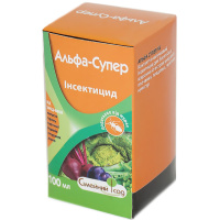 Альфа Супер 100 мл інсектицид контактно-кишкової дії, Сімейний сад