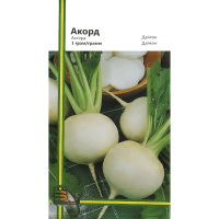 Редька Аккорд дайкон 1 г ранняя, Империя Семян
