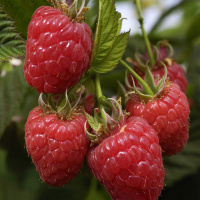 Малина Глен Емпл червона середньостигла