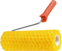 Валик поролоновый Структурный с ручкой горошек (802229), Matrix