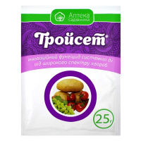 Тройсет 25 г фунгицид контактного действия, Укравит