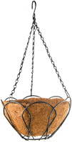 Підвісне кашпо 30 см з кокосовим кошиком (690028), Palisad