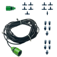 Система туманообразования на 10 серых форсунок низкого давления для водопровода