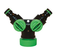 Кран на два виходи з внутрішнім різьбленням 3/4&quot;-1&quot;, Presto