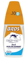 Спрей для защиты от укусов комаров + защита от солнца 50 мл, BROS
