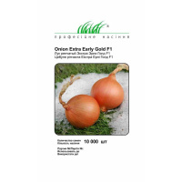 Цибуля Екстра Ерлі голд F1 10000 насінин ріпчастий озимий ранній, Unigen Seeds
