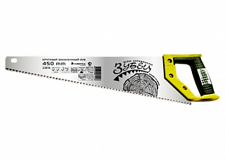 Ножівка по дереву Зубець 450 мм з розпеченим 3D зубом (23814), Сибртех