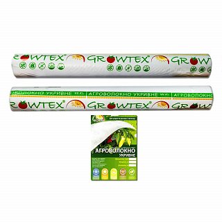 Агроволокно 17 г 1,6 х 50 м біле, Growtex
