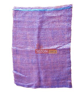 Сітка овочева 30х47 см фіолетова, 100 шт.