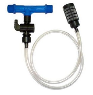 Інжектор вентурі 1/2" з краном, трубочкою та фільтром