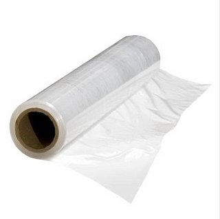 Пленка 100 мкн в размотку ширина 3 м белая, Интерком